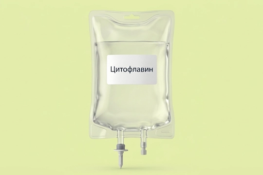 Капельница с препаратом Цитофлавин