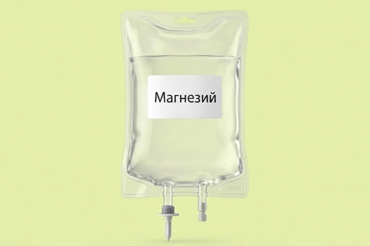 Капельница с препаратом Магнезий