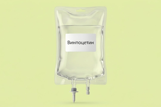 Капельница с препаратом Винпоцетин
